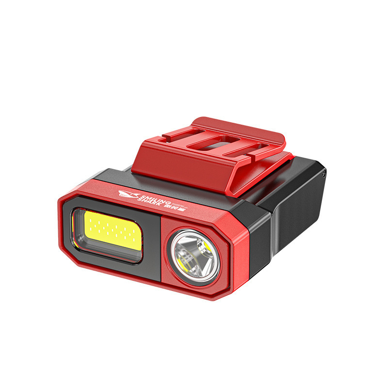 Edc Day Carry - ไฟฉายคาดศีรษะ LED แบบหนีบชาร์จไฟได้, ไฟฉายแบบหนีบชาร์จไฟได้สำหรับใช้ภายนอกอาคารหลอดไฟหน้า