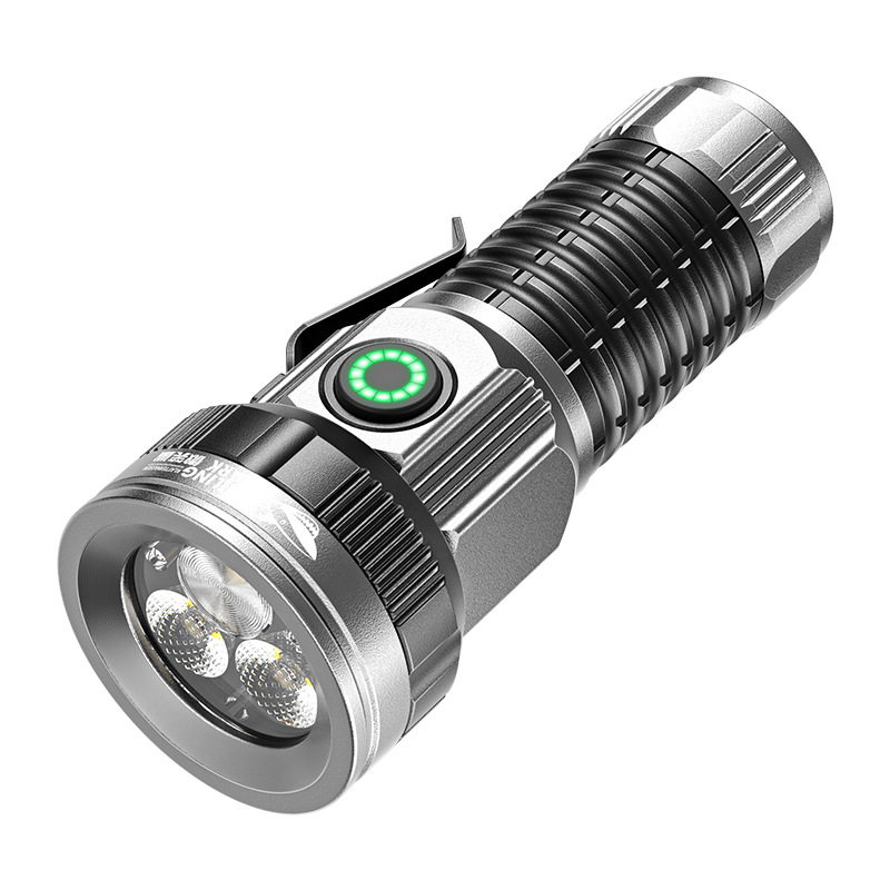 Edc Day Carry - ไฟฉาย LED ขนาดเล็ก USB C ชาร์จสูง