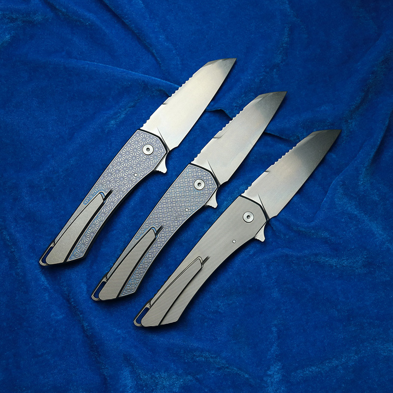 Pocket Knife Ceramic - มีดพับ LEMIFSHE Mojave รุ่นปี 2026 ด้ามไทเทเนียม