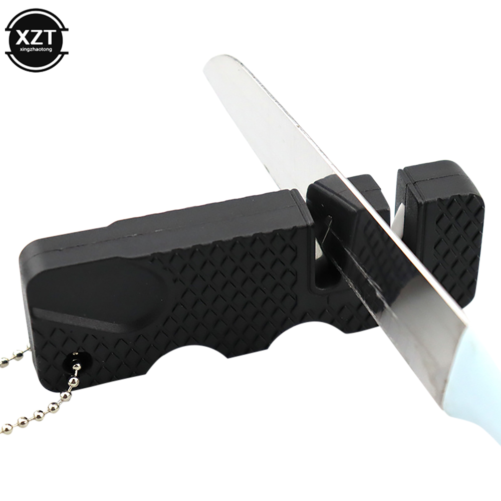 Pocket Knife Ceramic - Multi-Functional มีด Sharpener Simple คาร์ไบด์มีด Whetstone