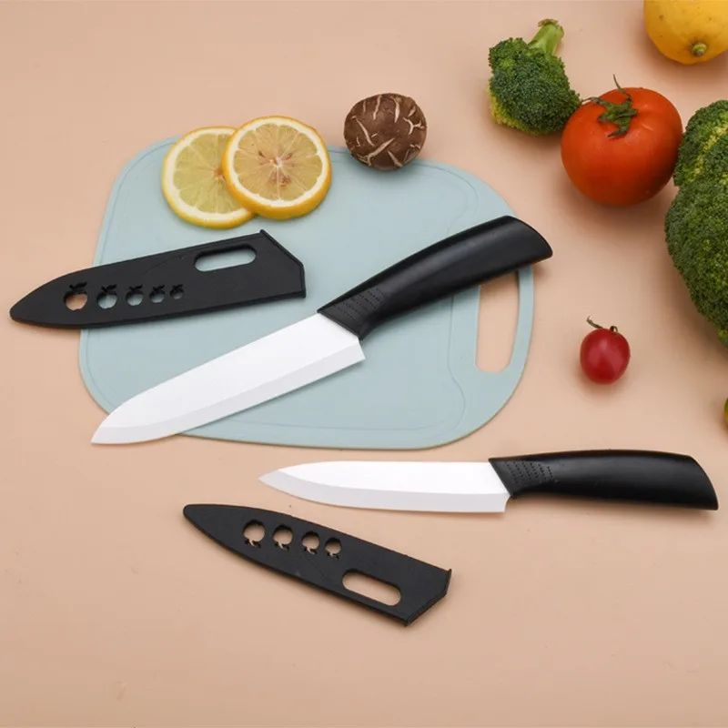 Pocket Knife Ceramic - มีดเซรามิกขนาด 3/4/5 นิ้วสามารถป้องกันการเกิดออกซิเดชันโดยไม่เป็นสนิม มีดผลไม้แบบพกพา มีดเตรียมอาหารสำหรับเด็กและเด็กเล็ก