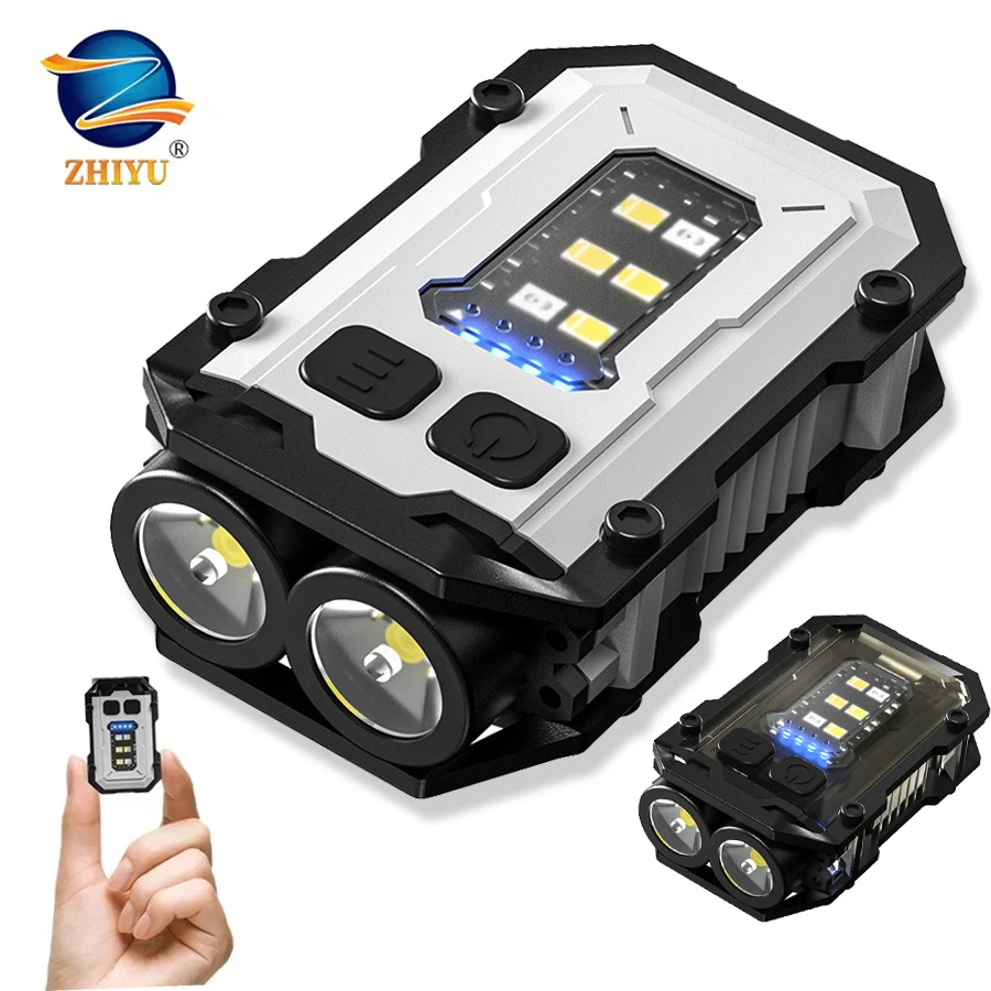 Edc Daily Carry - Super Bright พ็อกเก็ตที่มีประสิทธิภาพไฟฉาย LED มัลติฟังก์ชั่น Linterna