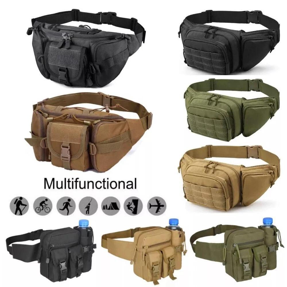 Edc Carry Bag For Pistol - ยุทธวิธี Fanny Pack สําหรับชายปกปิดพกพา CCW Holster