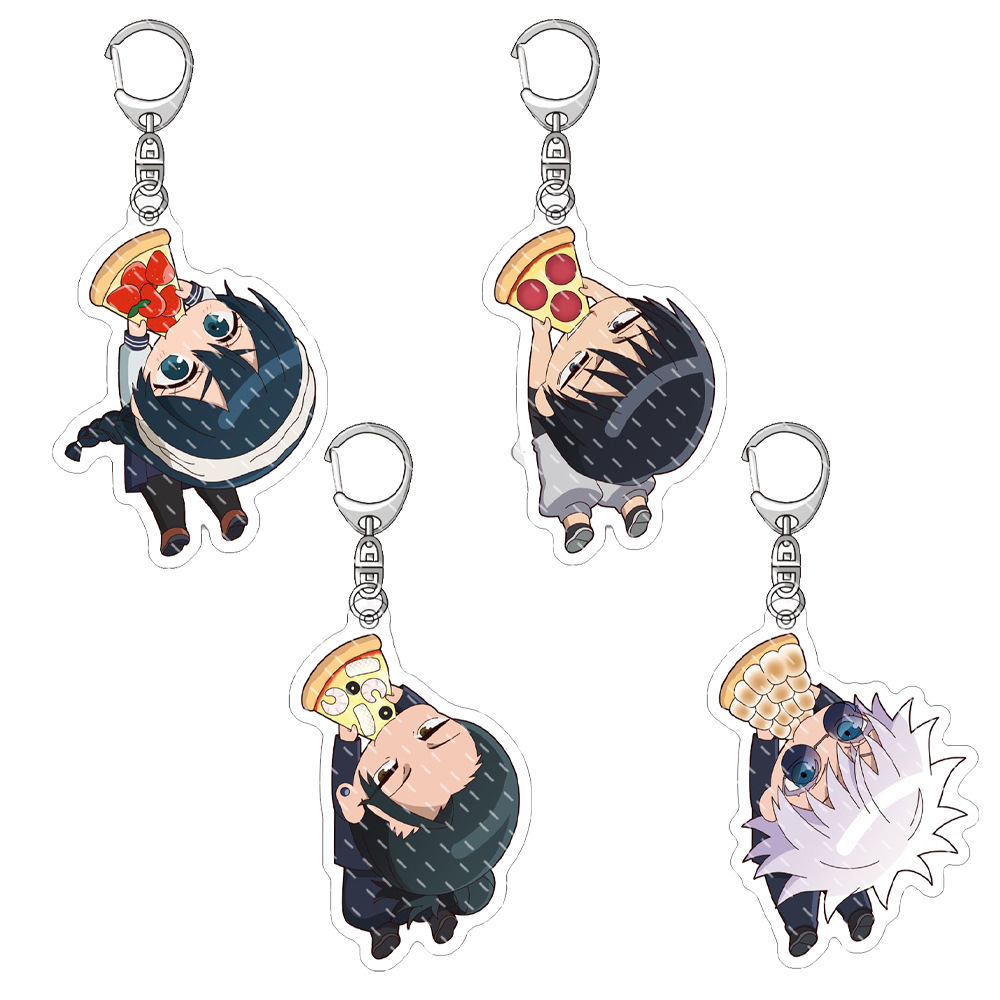 Edc Carry Items - อะนิเมะ Jujutsu Kaisen จี้พวงกุญแจรถ Key CHAIN