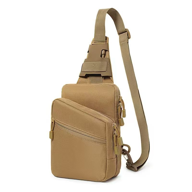 Edc Concealed Carry Fanny Pack - กระเป๋าสะพายข้างแบบยุทธวิธี กระเป๋าพกพาปืนแบบซ่อน กระเป๋าปืนแบบถอดเร็ว กระเป๋า EDC สะพายไหล่