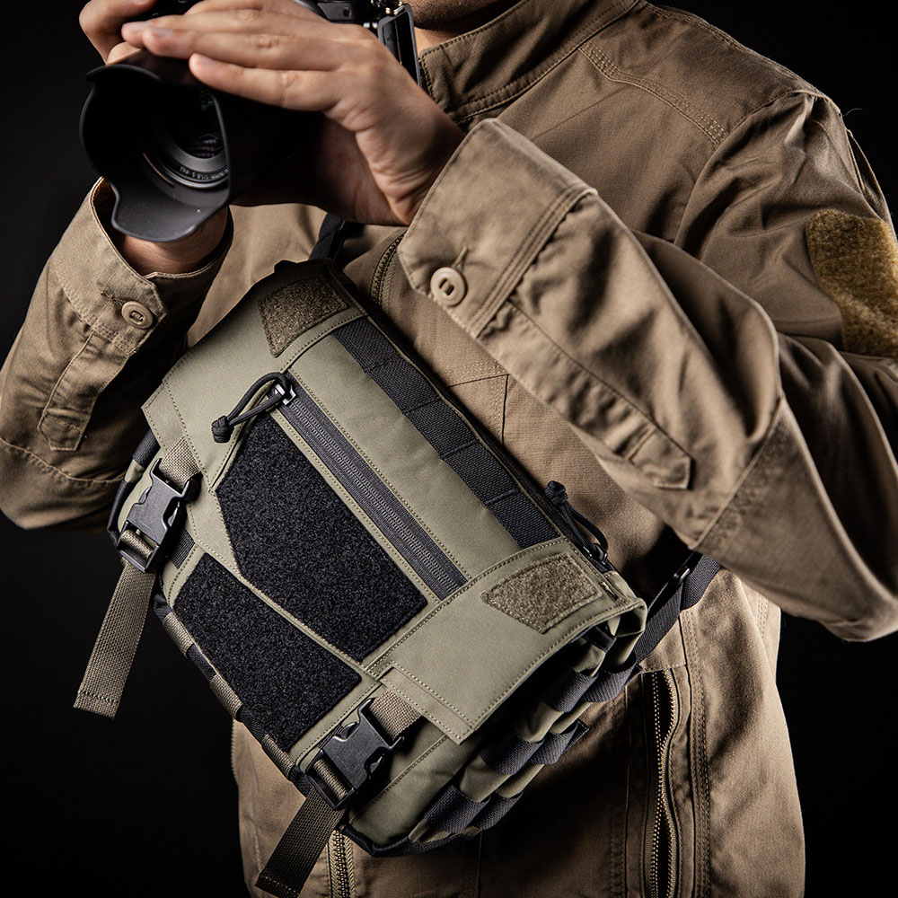 Edc Concealed Carry Bag - กระเป๋าคาดอกแบบยุทธวิธี EDC น้ำหนักเบา กระเป๋าสะพายไหล่แบบ Daypack ผ้าไนลอน