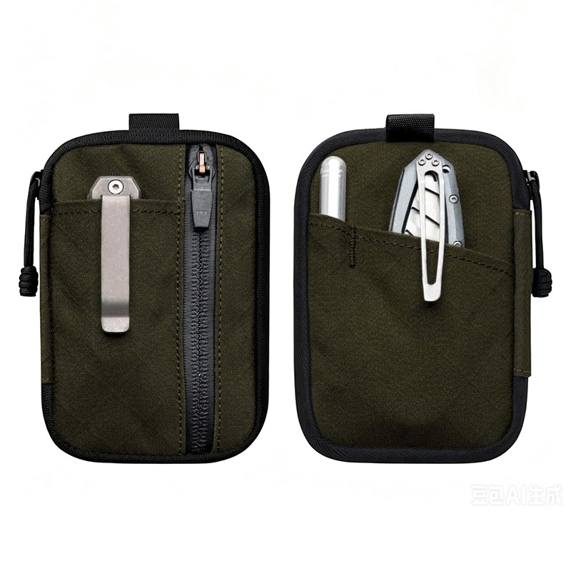 Edc Concealed Carry Bag - กระเป๋าอเนกประสงค์ X-Pac พร้อมช่องใส่เครื่องมือ EDC กระเป๋าซิปใส่บัตร กระเป๋าใส่บัตรประชาชน