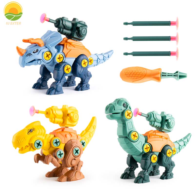 Micro Screwdriver Kit - เด็กไดโนเสาร์ Mount Constructor ชุด Montessori เด็กปริศนาไขควงเครื่องมือประกอบเกมของเล่นเพื่อการศึกษา