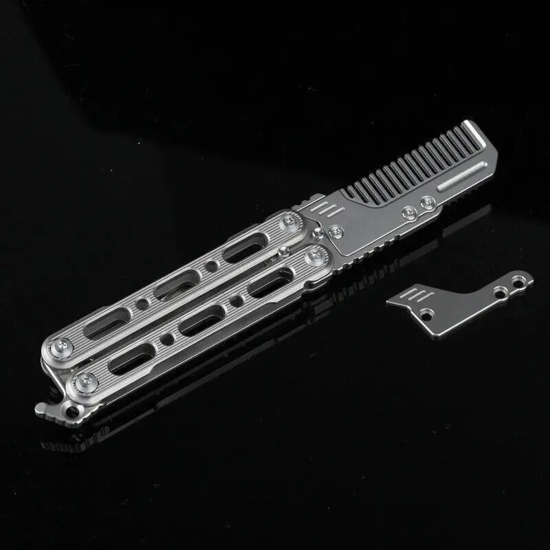 Comb Pocket Titanium - FEGVE EDC ที่เปิดหวีโลหะผสมไทเทเนียม เครื่องมืออเนกประสงค์แบบพกพาสำหรับใช้งานกลางแจ้ง