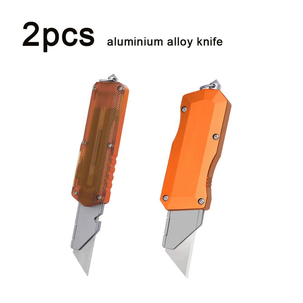 Edc Day Carry - ชุดมีดอะลูมิเนียมอัลลอยแบบสองชิ้น มีดอเนกประสงค์สำหรับอุปกรณ์ EDC (Every Day Carry)