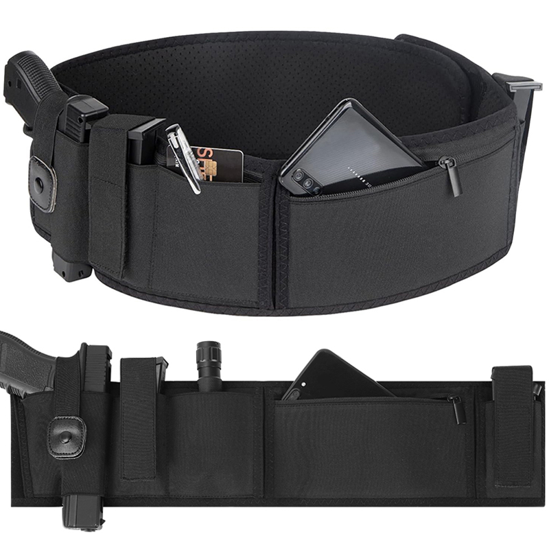 Edc Carry Pistols - ซองปืนพกแบบคาดเอว ซองปืนพกแบบซ่อน ซองปืนพกแบบคาดเอวขวา ซองปืนพกพร้อมช่องใส่แม็กกาซีน กระเป๋าคาดเอว EDC