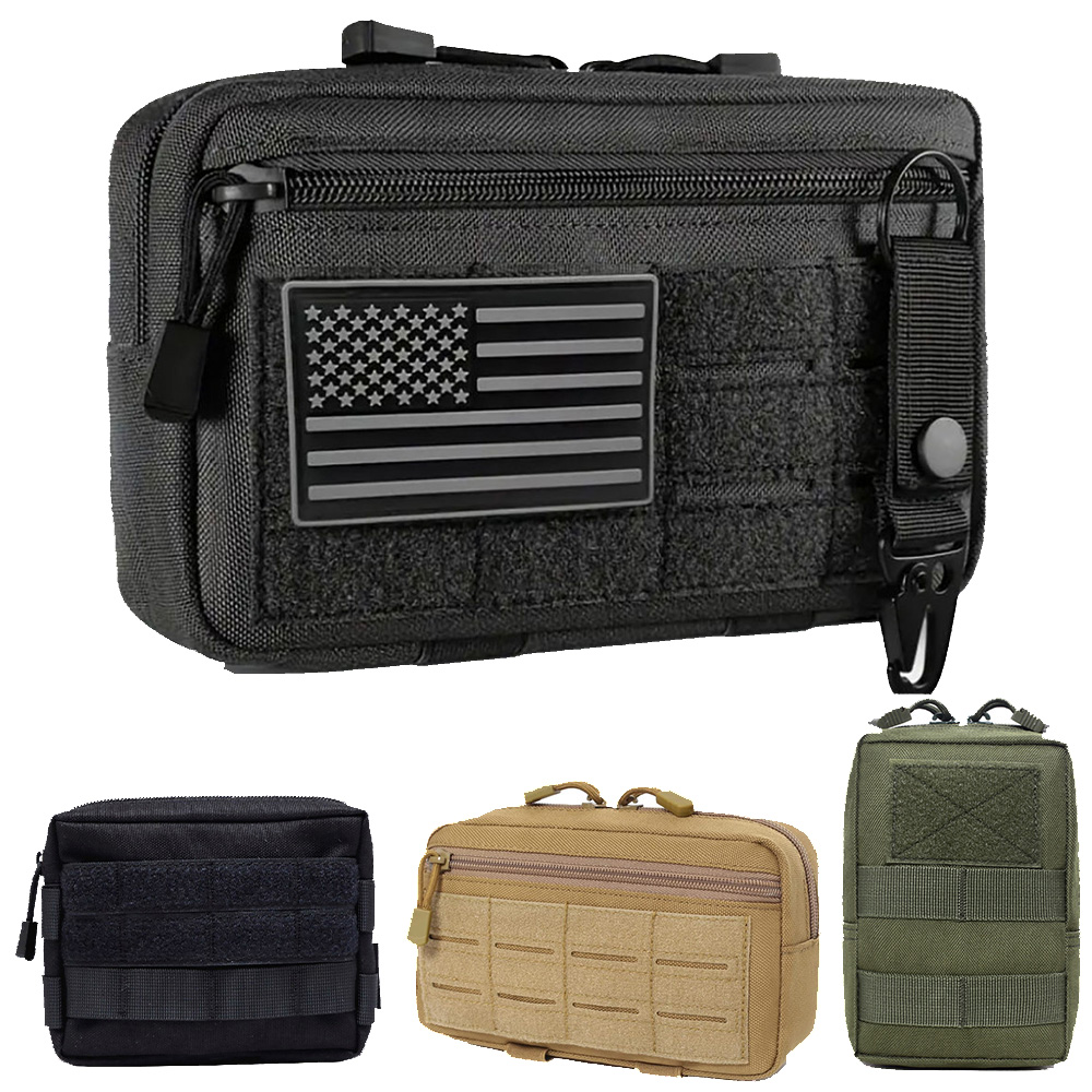Edc Concealed Carry Bag - กระเป๋าคาดเอว MOLLE Tactical EDC ขนาดกะทัดรัด กระเป๋าอเนกประสงค์