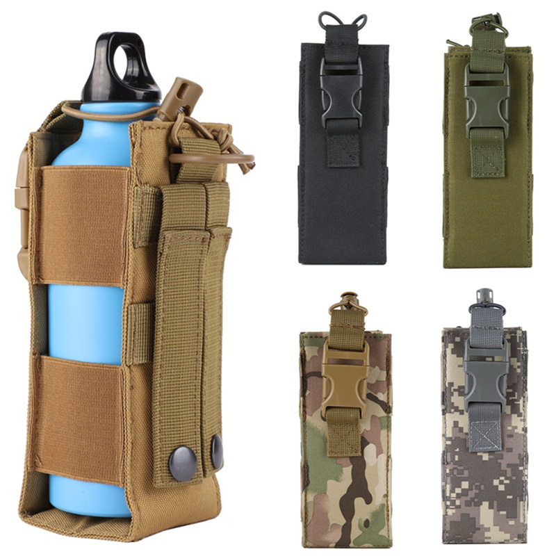 Edc Everyday Carry - ซองใส่ขวดน้ำแบบ Molle สำหรับกิจกรรมกลางแจ้ง ขี่จักรยาน ตั้งแคมป์ เดินป่า