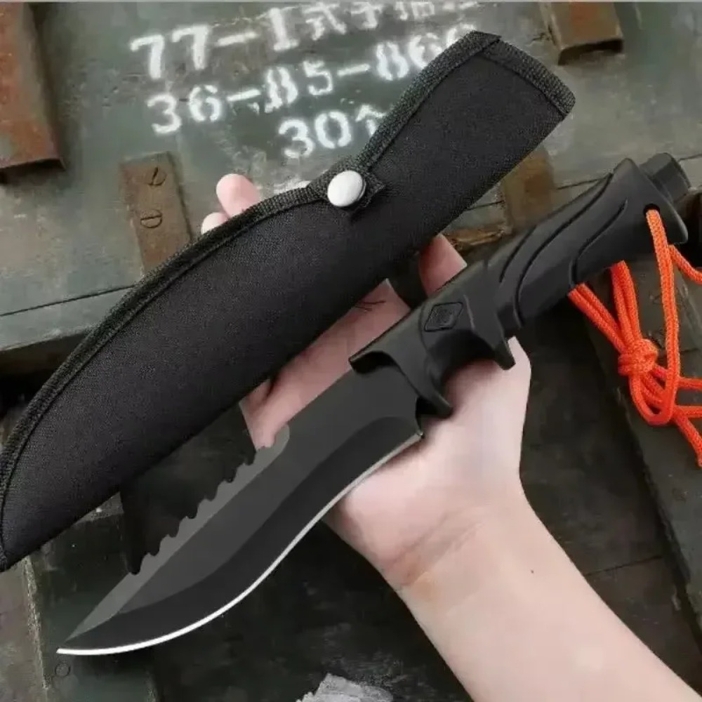 มีดพกพาอเนกประสงค์สำหรับแคมป์ป - Edc Carry Fixed Blade Knife บทวิจารณ์และราคา