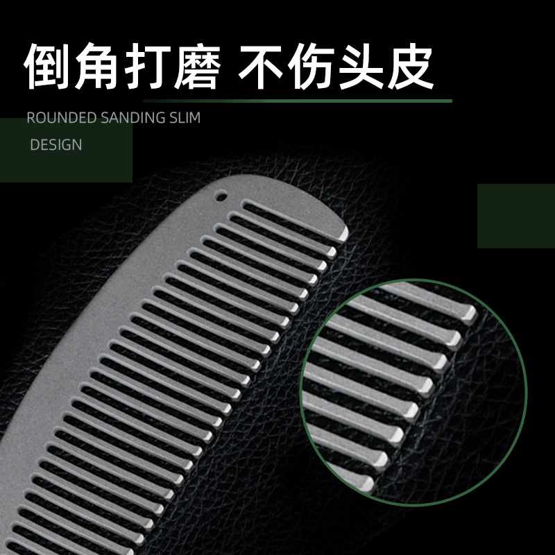 หวีป้องกันไฟฟ้าสถิตย์ไทเทเนียม - Comb Pocket Titanium บทวิจารณ์และราคา