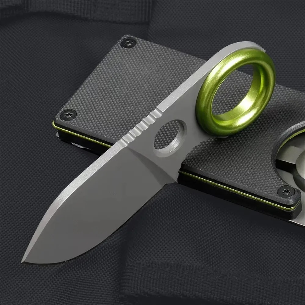 มีดพับใบตายขนาดเล็ก สแตนเลส พก - Edc Carry Fixed Blade Knife บทวิจารณ์และราคา