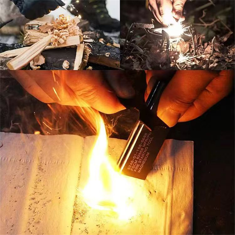 หินจุดไฟ, แท่งจุดไฟ, แท่งแมกนี - Ferro Rod Striker บทวิจารณ์และราคา