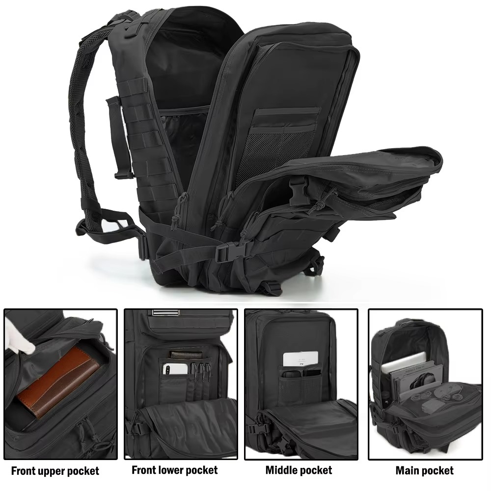 30L/50L Man กระเป๋าเป้สะพายหลั - Edc Everyday Carry บทวิจารณ์และราคา