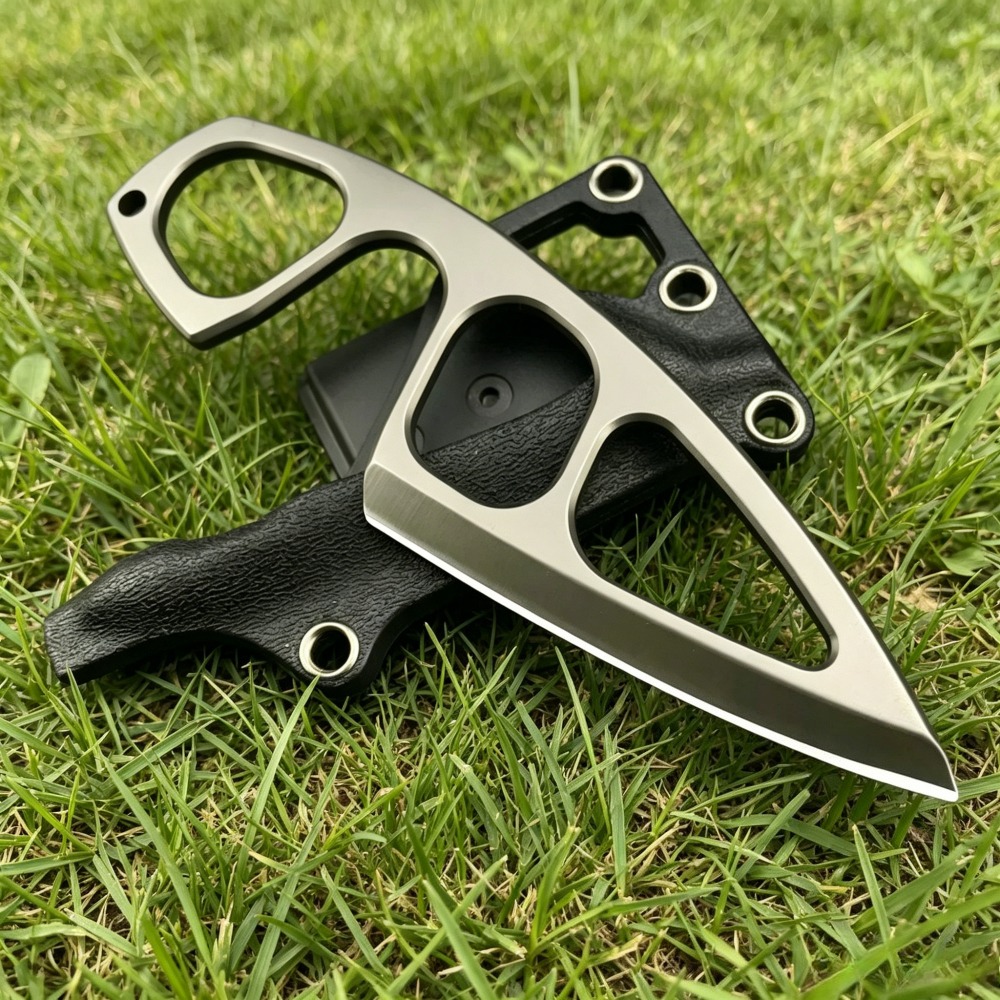 มีดคอแข็งแรงทนทาน ใบมีด 440C พ - Edc Pocket Carry Fixed Blade บทวิจารณ์และราคา