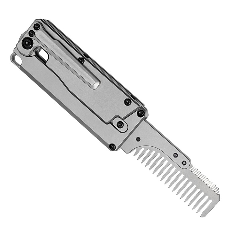 ไทเทเนียมพับหวีหวีเปลี่ยนได้ M - Comb Pocket Titanium บทวิจารณ์และราคา