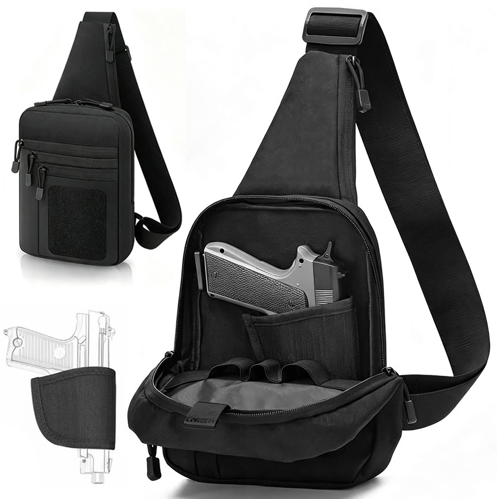 กระเป๋าเก็บปืนแบบซ่อนสำหรับพกพ - Edc Carry Bag For Pistol บทวิจารณ์และราคา