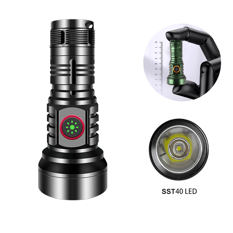 ไฟฉาย LED แบบ SST40ชาร์จไฟได้ช - Edc Day Carry บทวิจารณ์และราคา