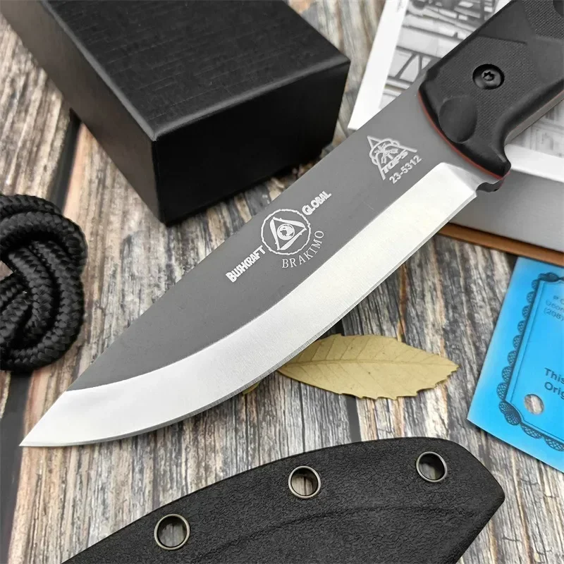 มีดพกพาเหล็ก D2 ใบมีดคงที่ สำห - Edc Carry Fixed Blade Knife บทวิจารณ์และราคา