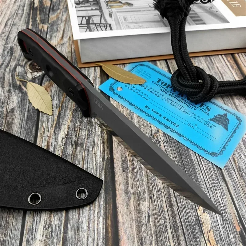 มีดพกพาเหล็ก D2 ใบมีดคงที่ สำห - Edc Carry Fixed Blade Knife บทวิจารณ์และราคา