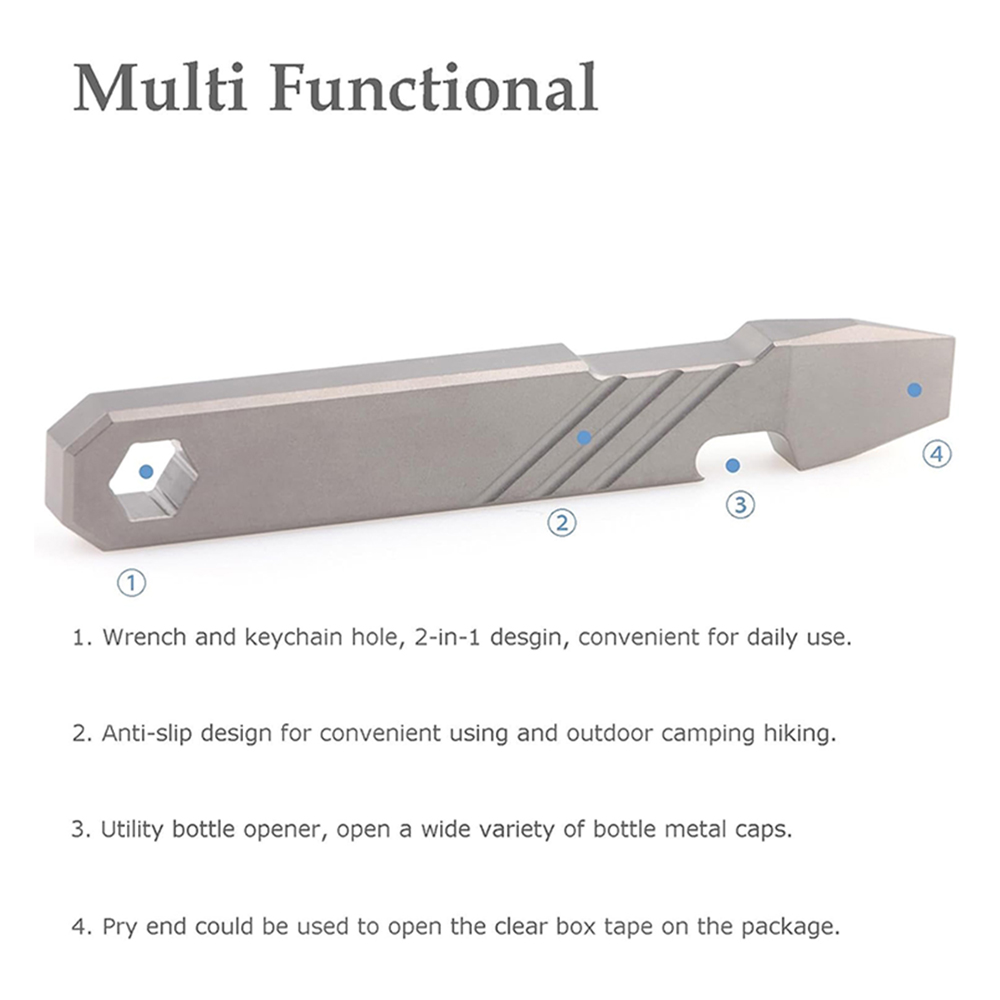 เครื่องมือไทเทเนียม EDC Pry Ba - Micro Screwdriver Kit บทวิจารณ์และราคา