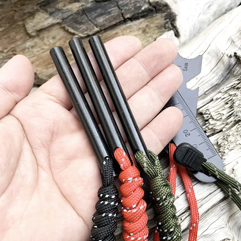 ชุดจุดไฟแมกนีเซียมแบบพกพาของ B - Ferro Rod Striker บทวิจารณ์และราคา