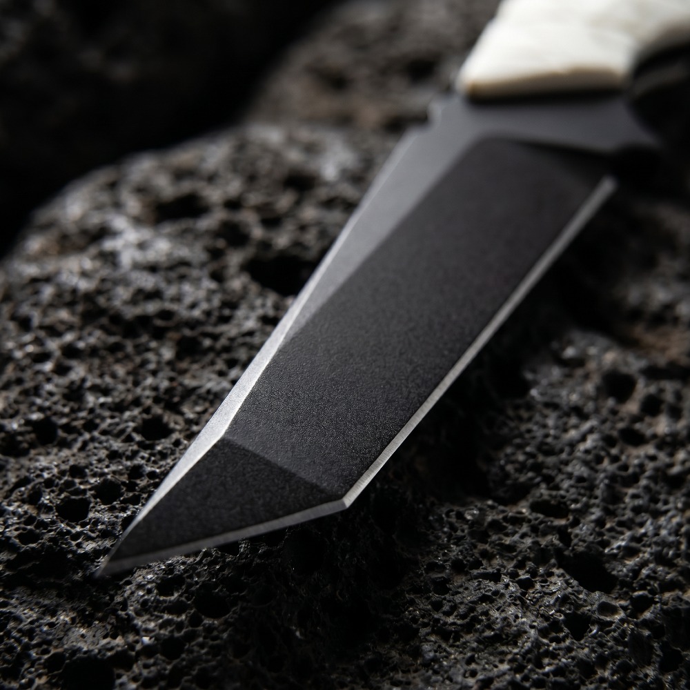 มีดใบตายแบบใหม่ ด้ามจับ G10 สี - Edc Carry Fixed Blade Knife บทวิจารณ์และราคา