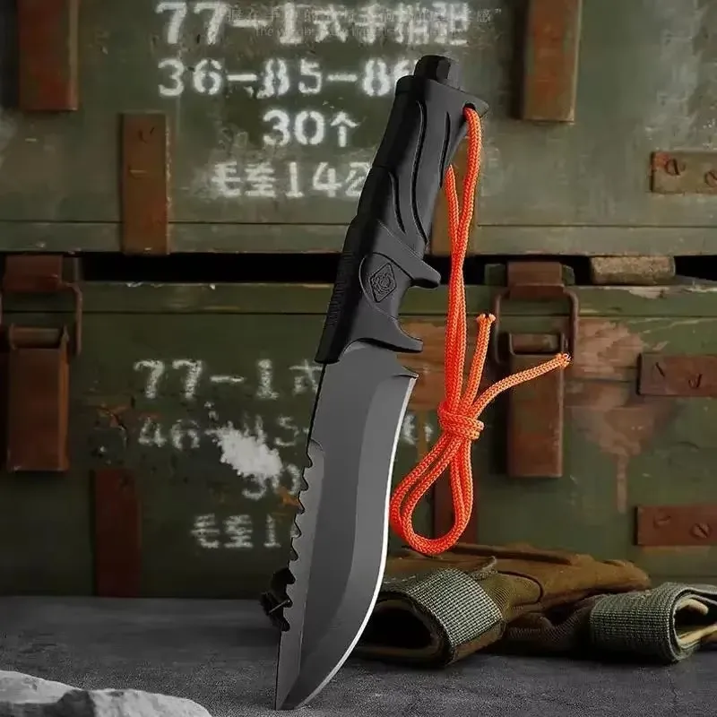 มีดใบตายตรง ความแข็งสูง อเนกปร - Edc Carry Fixed Blade Knife บทวิจารณ์และราคา