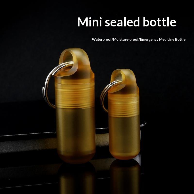 ขวดยา PEI ขนาดเล็ก กล่องเก็บขอ - Edc Pill Carry บทวิจารณ์และราคา