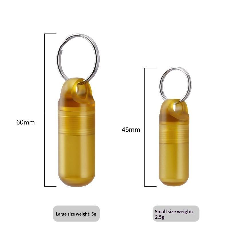 ขวดยา PEI ขนาดเล็ก กล่องเก็บขอ - Edc Pill Carry บทวิจารณ์และราคา