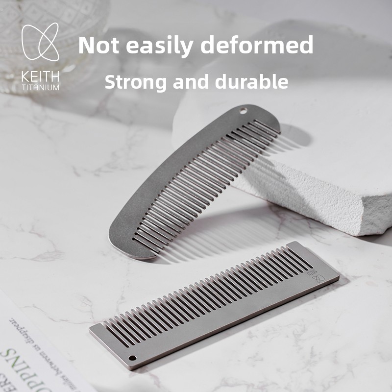 หวีกระเป๋า KEITH ไทเทเนียมสำหร - Comb Pocket Titanium บทวิจารณ์และราคา