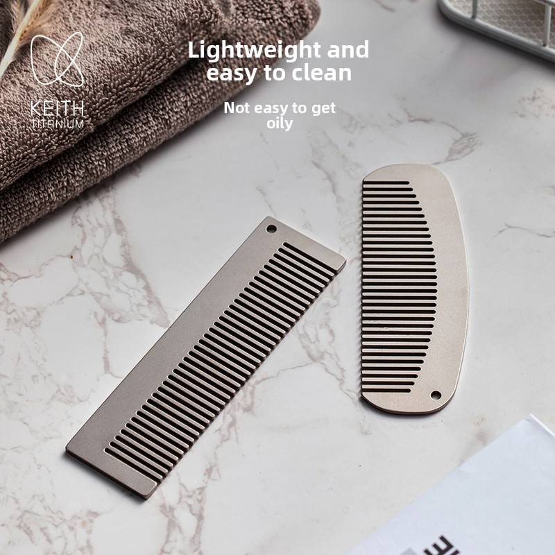 หวีกระเป๋า KEITH ไทเทเนียมสำหร - Comb Pocket Titanium บทวิจารณ์และราคา