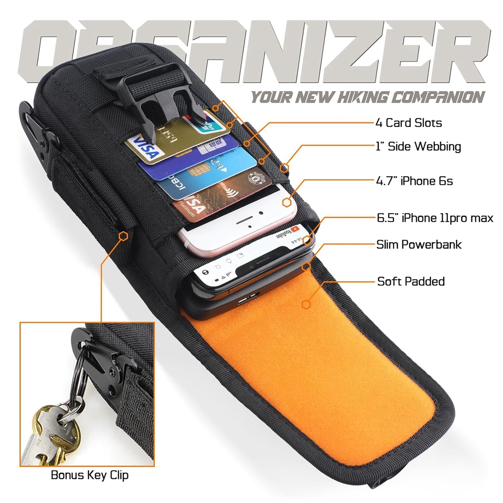 กระเป๋าใส่โทรศัพท์แบบยุทธวิธี  - Edc Everyday Carry บทวิจารณ์และราคา