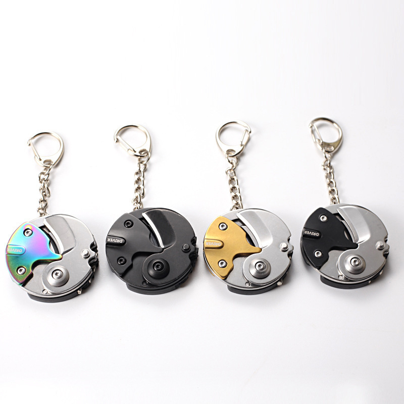 มัลติฟังก์ชั่นเหรียญมีดพวงกุญแ - Edc Carry Coins บทวิจารณ์และราคา