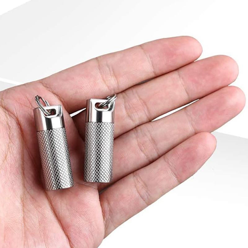 กล่องยาพกพาขนาดเล็กกันน้ำ ทำจา - Edc Pill Carry บทวิจารณ์และราคา