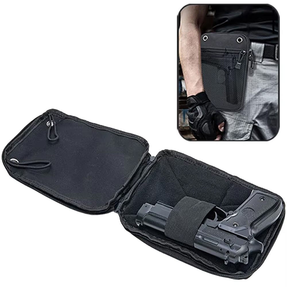 กระเป๋าใส่ปืนพกแบบซ่อน Molle O - Edc Concealed Carry Fanny Pack บทวิจารณ์และราคา