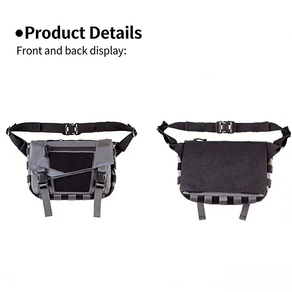 กระเป๋าคาดอกแบบยุทธวิธี EDC น้ - Edc Concealed Carry Bag บทวิจารณ์และราคา