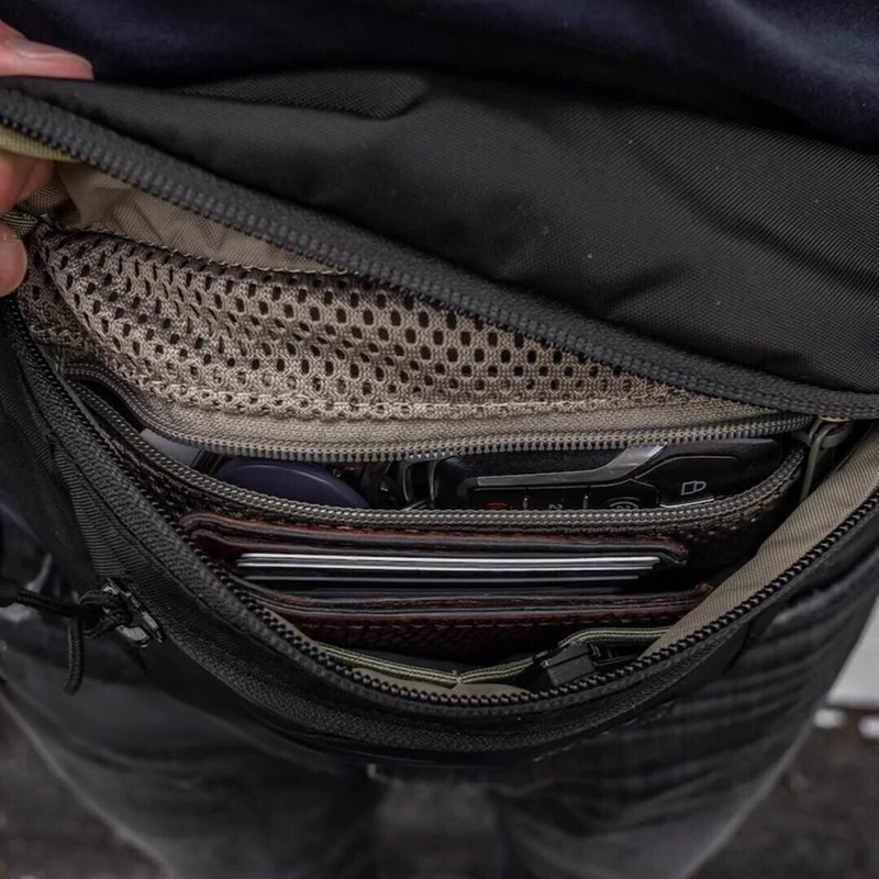 กระเป๋าคาดเอวผู้ชายพร้อมสายปรั - Edc Concealed Carry Fanny Pack บทวิจารณ์และราคา