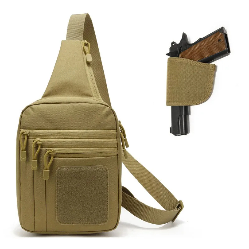 กระเป๋าคาดอกแบบยุทธวิธีใหม่ ซอ - Edc Carry Pistols บทวิจารณ์และราคา