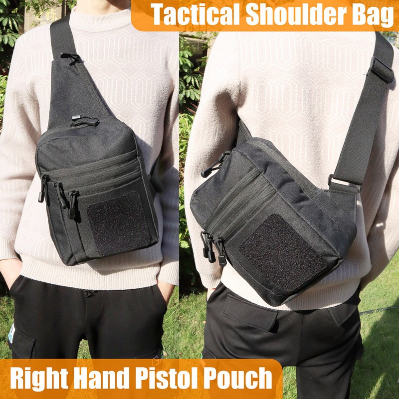 กระเป๋าคาดอกแบบยุทธวิธีใหม่ ซอ - Edc Carry Pistols บทวิจารณ์และราคา