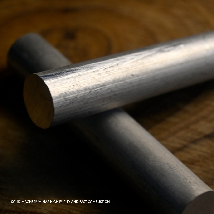 แท่งแมกนีเซียมอัลลอยด์บริสุทธิ - Ferro Rod Striker บทวิจารณ์และราคา