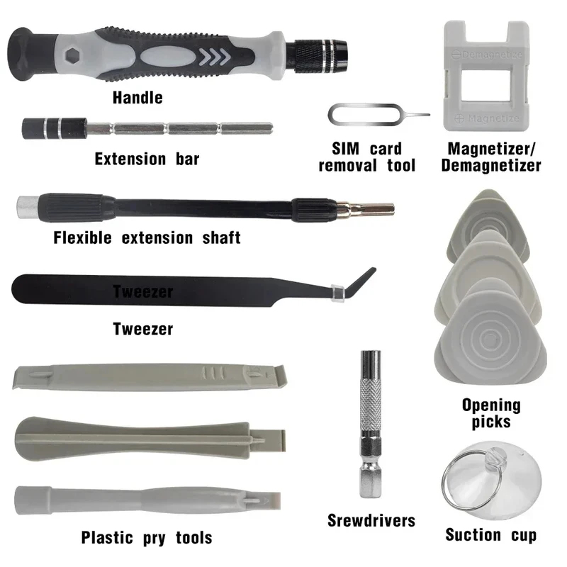 ชุดไขควงแม่เหล็กพกพา 115 in 1  - Micro Screwdriver Kit บทวิจารณ์และราคา