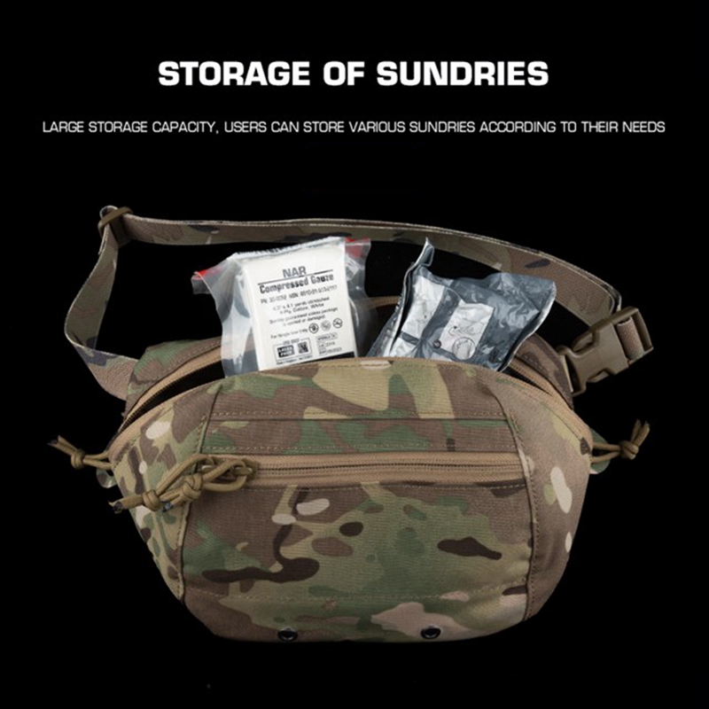 กระเป๋าคาดเอว Molle สำหรับพกพา - Edc Concealed Carry Fanny Pack บทวิจารณ์และราคา