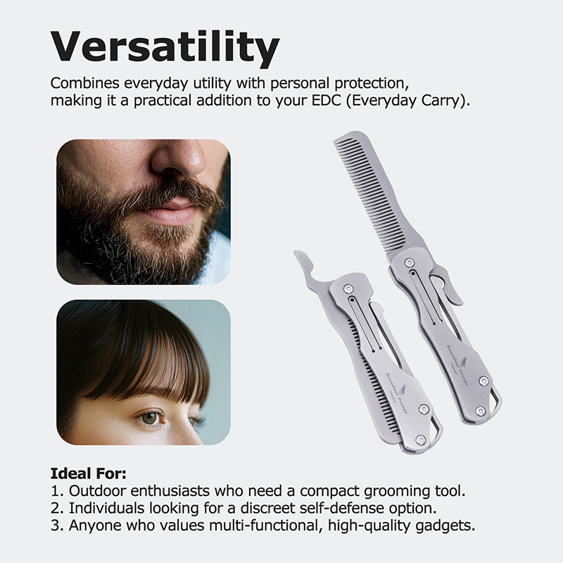 Boundless Voyage พับไทเทเนียมห - Comb Pocket Titanium บทวิจารณ์และราคา