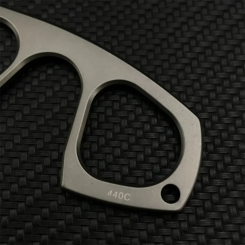 มีดคอแข็งแรงทนทาน ใบมีด 440C พ - Edc Carry Fixed Blade Knife บทวิจารณ์และราคา