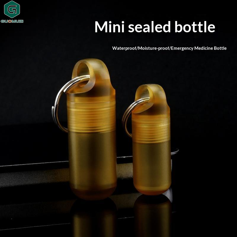 ขวดยา PEI ขนาดเล็ก กล่องเก็บขอ - Edc Pill Carry บทวิจารณ์และราคา